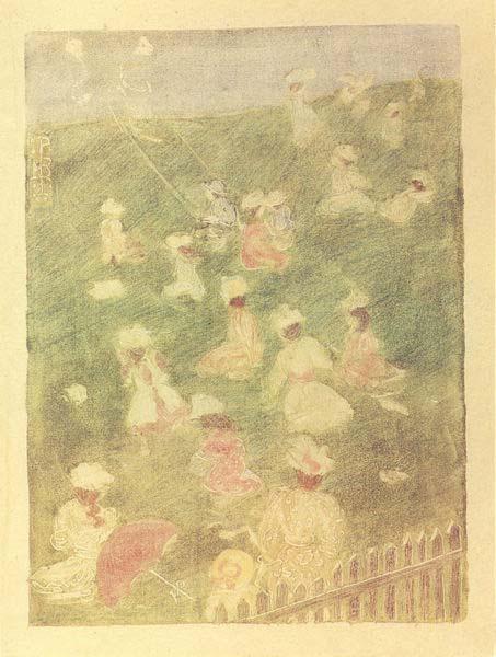 Maurice Prendergast Children at Play oil painting image